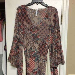 Floral and Lace Dress